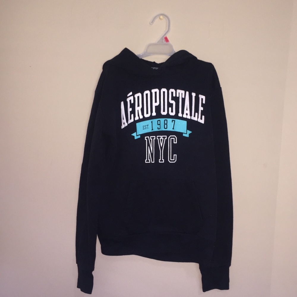 Black aeropostale sweatshirt